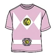 Mighty Morphin Power Rangers Pink Uniform T-Shirt